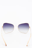 RRP€215 BORBONESE 7107 Butterfly Sunglasses HANDMADE Anti-Reflective Gradient gallery photo number 4