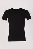 RRP €60 ZEGNA T-Shirt Top US/UK36 EU46 S Black Short Sleeve V-Neck Made in Italy gallery photo number 1