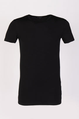 RRP €68 ZEGNA T-Shirt Top US/UK40 EU50 L Micromodal Short Sleeve Round Neck