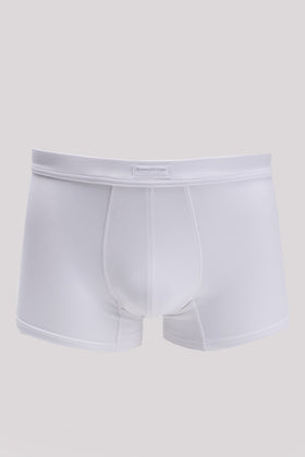 RRP €58 ZEGNA Micromodal Boxer Trunks US/UK38 EU48 M White Logo Made in Italy gallery photo number 1