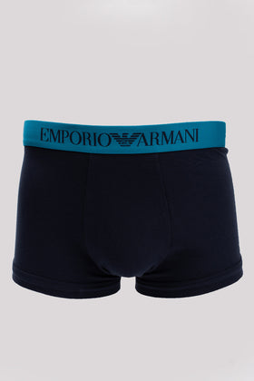 RRP€63 EMPORIO ARMANI 2 PACK Boxer Trunks US42 IT52 XL Striped Logo Waistband gallery photo number 4