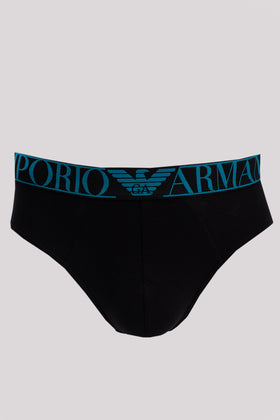 RRP€46 EMPORIO ARMANI ENDURANCE 2 PACK Briefs US36 IT46 S Branded Waistband gallery photo number 4