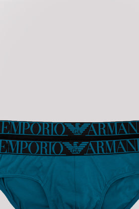 RRP€46 EMPORIO ARMANI ENDURANCE 2 PACK Briefs US36 IT46 S Branded Waistband gallery photo number 5