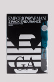 RRP€46 EMPORIO ARMANI ENDURANCE 2 PACK Briefs US36 IT46 S Branded Waistband gallery photo number 8