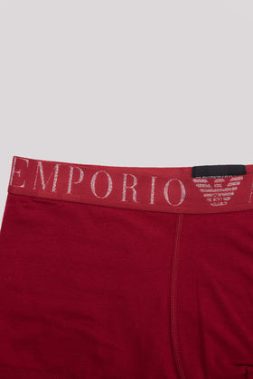 RRP €100 EMPORIO ARMANI T-Shirt & Boxer Trunks Set US38 IT48 M Coated Logo gallery photo number 10
