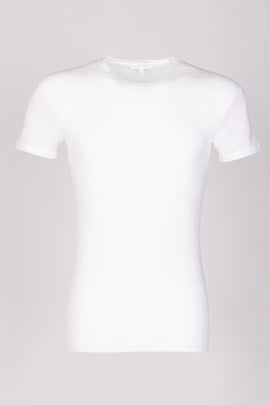 RRP€60 ZEGNA T-Shirt Top US/UK44 EU54 XXL Stretch Cotton Short Sleeve Round Neck