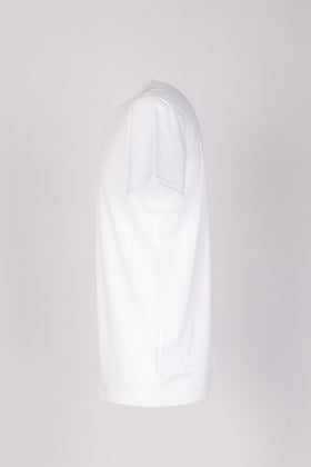 RRP€78 ZEGNA Filoscozia Cotton T-Shirt Top US/UK42 EU52 XL White Round Neck gallery photo number 2