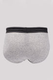 RRP €39 ZEGNA Briefs US/UK38 EU48 M Melange Branded Waistband Made in Italy gallery photo number 2
