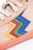RRP€270 M MISSONI X SAWA Suede Leather Sneakers US7 EU40 UK6 Multicolour Zig Zag gallery photo number 6