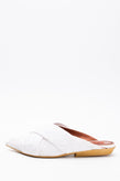 RRP€595 MISSONI Knitted Mule Shoes US8 EU38 UK5 White Embossed Criss Cross gallery photo number 2