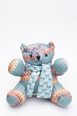 RRP€240 MISSONI Plush Toy Teddy Bear With Scarf LIMITED EDITION Zig Zag Pattern gallery photo number 1