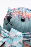 RRP€240 MISSONI Plush Toy Teddy Bear With Scarf LIMITED EDITION Zig Zag Pattern gallery photo number 5
