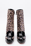 RRP€1200 MISSONI Calf Hair Ankle Boots US11 EU41 UK8 Marble Heel Leopard Pattern gallery photo number 3