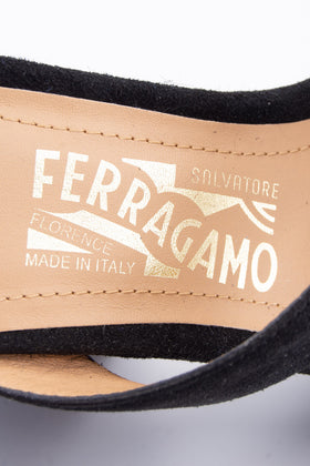 RRP€1245 SALVATORE FERRAGAMO Suede Leather Sandals US6 EU36.5 UK3.5 Platform gallery photo number 6