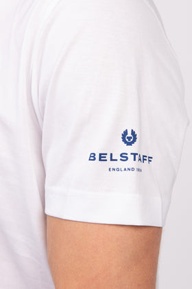BELSTAFF AC TROPHY T-Shirt Top US-UK42-44 IT52-54 XL Coated Front Slit Sides gallery photo number 6