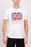 BELSTAFF AC TROPHY T-Shirt Top US-UK42-44 IT52-54 XL Coated Front Slit Sides gallery photo number 3