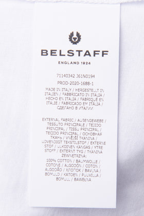 BELSTAFF T-Shirt Top US-UK42-44 IT52-54 XL Logo Patch Short Sleeve Round Neck gallery photo number 8