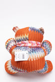 RRP€240 MISSONI  Plush Toy Teddy Bear With Scarf LIMITED EDITION Zig Zag Logo gallery photo number 3
