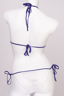 RRP €410 MISSONI MARE Bikini Set US4 IT40 S Embroidered Beaded Lightweight Knit