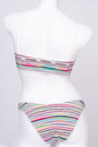 RRP €350 MISSONI MARE Bikini Set US4 IT40 S Lame Striped Lightweight Knit gallery photo number 2