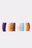 RRP€270 MISSONI KIDS Headband Set of 3 One Size Zig Zag Pattern Lightweight Knit gallery photo number 4