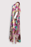 RRP €625 M MISSONI Long Beach Cover Up Size S Geometric Pattern Made in Italy gallery photo number 2