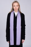 MALO 100% Wool Long Shawl Wrap Scarf RRP€320 Striped Frayed Made in Italy gallery photo number 4