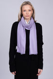 MALO 100% Wool Long Shawl Wrap Scarf RRP€320 Striped Frayed Made in Italy gallery photo number 3