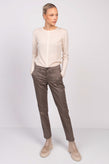RRP€130 SIVIGLIA WHITE Trousers W28 Pleated Front Low Waist Made in Italy gallery photo number 1