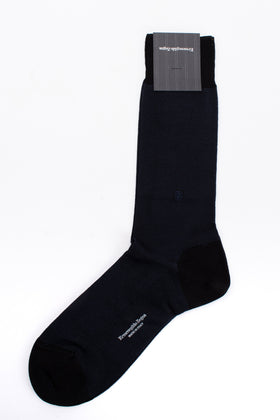 RRP€29 ZEGNA Mid Calf Socks One Size Z Norda Iconic Two Tone Made in Italy gallery photo number 1