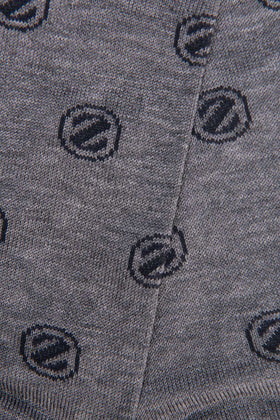 RRP€29 ZEGNA Mid Calf Socks One Size Z Norda Allover Mercerised Made in Italy gallery photo number 4