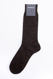 RRP€29 ZEGNA Mid Calf Socks One Size Z Norda Allover Two Tone Mercerised Cotton gallery photo number 1