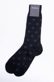 RRP €29 ZEGNA Mid Calf Socks One Size Z Norda Allover Two Tone Made in Italy gallery photo number 1