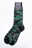 RRP€38 ZEGNA Mid Calf Socks One Size Camouflage Pattern Made in Italy gallery photo number 2
