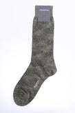 RRP€38 ZEGNA Mid Calf Socks One Size Ray Of Sunshine Coated Logo Made in Italy gallery photo number 1