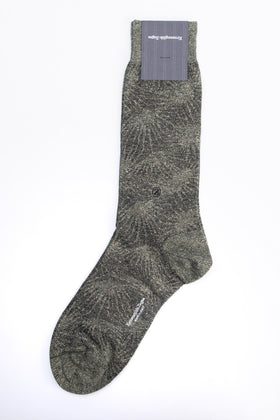 RRP€38 ZEGNA Mid Calf Socks One Size Ray Of Sunshine Coated Logo Made in Italy gallery photo number 1
