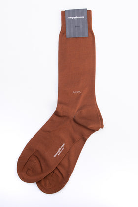 RRP€29 ZEGNA Everyday Mid Calf Socks One Size Triple X Coated Logo Made in Italy gallery photo number 2
