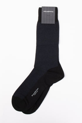 RRP €29 ZEGNA Mid Calf Socks One Size Summer Oxford Egyptian Made in Italy gallery photo number 2