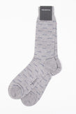 RRP €29 ZEGNA Mid Calf Socks One Size Iconic Triple X Mercerised Made in Italy gallery photo number 2