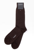 RRP€29 ZEGNA Mid Calf Socks One Size Heritage Pinstripe EZ Intarsia gallery photo number 2