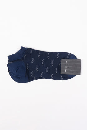 RRP €23 ZEGNA Sneaker Socks EU39-42 UK5-8 US6-9 Iconic Triple X Made in Italy gallery photo number 2
