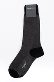 RRP €38 ZEGNA Mid Calf Socks One Size Cashmere Blend Honey Comb Made in Italy gallery photo number 2
