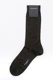RRP€29 ZEGNA Mid Calf Socks One Size Everyday Triple X Coated Logo Made in Italy gallery photo number 1