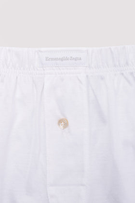 RRP €55 ZEGNA Filoscozia Cotton Boxer Shorts US/UK38 EU48 M White Made in Italy gallery photo number 3