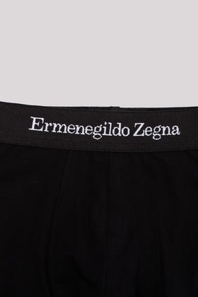 RRP €47 ZEGNA Boxer Trunks US/UK40 EU50 L Two Tone Logo Waist Made in Italy gallery photo number 3