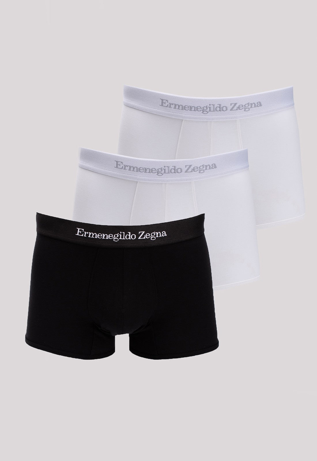 RRP €141 ZEGNA 3 PACK Boxer Trunks US/UK40 EU50 L Stretch Cotton Made in Italy gallery main photo