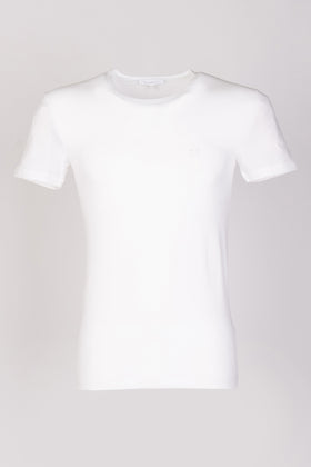 RRP €60 ZEGNA T-Shirt Top US/UK42 EU52 XL EZ Logo Patch Short Sleeve Round Neck gallery photo number 1
