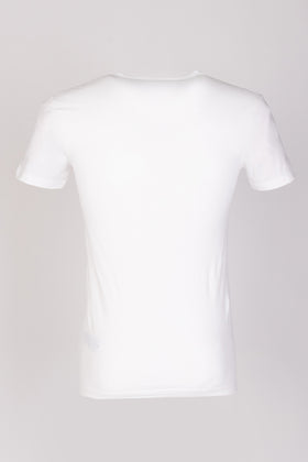 RRP €60 ZEGNA T-Shirt Top US/UK42 EU52 XL EZ Logo Patch Short Sleeve Round Neck gallery photo number 3