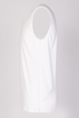 RRP €52 ZEGNA Sleeveless T-Shirt Top US/UK42 EU52 XL EZ Logo Patch Made in Italy