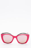 RRP€255 MOSCHINO Butterfly Sunglasses  Mark Titanium Front Trim Double Question gallery photo number 1